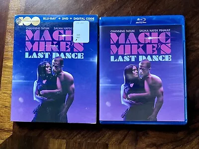Magic Mike's Last Dance (Blu-ray + DVD 2023) W/Slipc No Digital Channing Tatum • $3