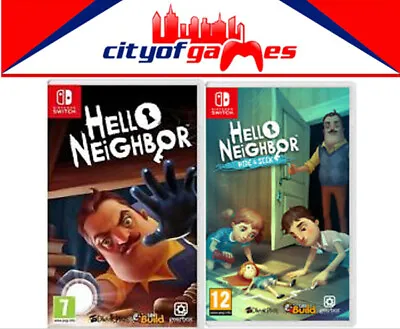 Hello Neighbor & Hello Neighbor Hide & Seek Nintendo Switch Bundle Game New • $69.95