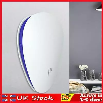 Mosquito Ultrasonic Repeller Plug-in Electronic Pest Bug Control (white EU) • £6.69