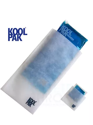 Koolpak Reusable Hot/Cold Sports Ice Gel Pack First Aid Sprains Pain Relief X 2 • £7.99