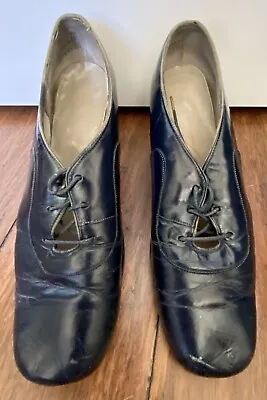 Vintage Sears Featherlite  Saddle Shoes Pumps Heels US Women's Size 7.5 • $19