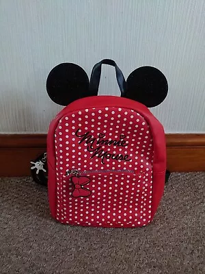 Minnie Mouse Girls Backpack Kids Disney • £5