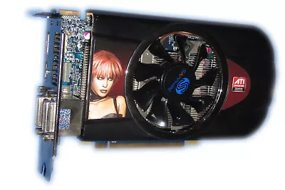 ATI Graphic Card Radeon HD 5770 1GB Pcie For PC/Mac Pro 1.1/5.1 #70 • $117.15