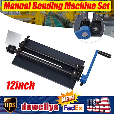 Manual Sheet Metal Bead Roller Machine Bender 12 Inch Throat Depth With 6 Dies • $170