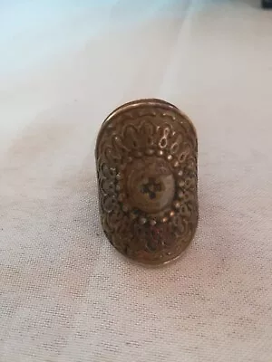 Rare Old Moroccan Ring Ancient Engraved • $36