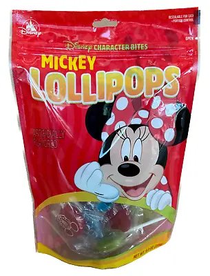 Disney Parks Candy Mickey Lollipops Family Size Bag Approx. 15 Lollipops • $19.95