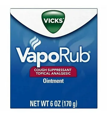 Vicks VapoRub Cough Suppressant Ointment 6oz Exp 5/25 New In Box • $24.95