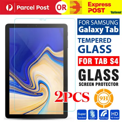 For Samsung Galaxy Tab A 8/10.1/10.5 Inch S4 S5e Tempered Glass Screen Protector • $12.55