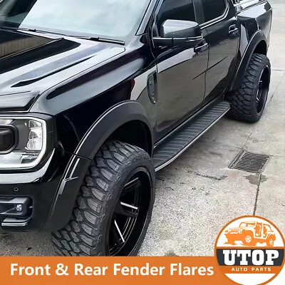 Matt Black Fender Flares For Ford Ranger Wildtrak Next Gen 2022-2023+ Wheel Arch • $261.25