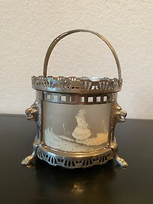 Antique RARE Mary Gregory Painted Tea Warmer • $175