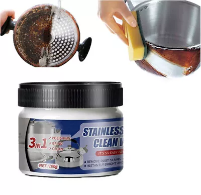 Magical Nano-Technology Stainless Steel Cleaning PasteStainless Steel Clean Wax • $9.38