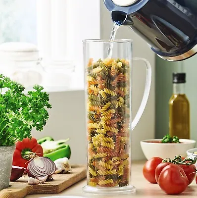 Express Pasta Or Vegetable Cooker Energy Saving Cooking Jug W/ Thermal Lid 1.75L • £14.95