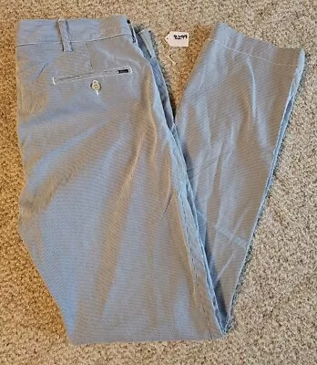 Polo Ralph Lauren Pants Men’s Slim Fit Blue Cotton Chino 38 X 34 8299 • $29.99