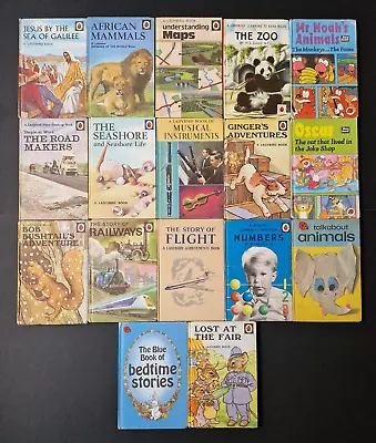 17 X Ladybird Books Classic Vintage Hardback Books Job Lot Bundle • £30