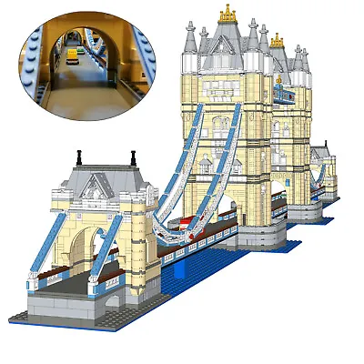 £108.67 • Buy London Tower Bridge Extension MOC Fit For 10214 Tower Bridge Building Toys Sets 