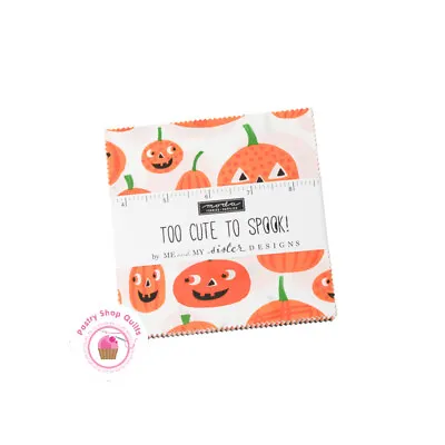 Moda TOO CUTE TO SPOOK Me & My Sister CHARM PACK 42- 5  Quilt Fabric 5  Squares  • $10.95