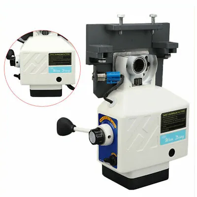 220V Power Feed Milling Machine Al-310S X-Axis Durable Power Torque 450in-lb UK • £148.90