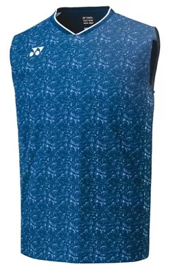 Yonex Japanese National Team Men's Sleeveless Top 10497EX - Navy Blue/Purple • £45