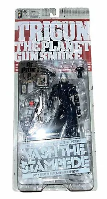 Trigun The Planet Gunsmoke Vash The Stampede Black Jacket Action Figure SEALED • $49