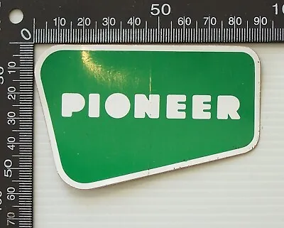 Vintage Pioneer Stereo Audio Shop Pos Advertising Promo Car Stickers • $15