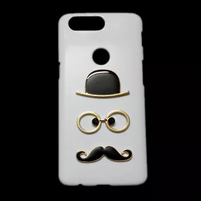 For OnePlus 5T 3D Cute Hat Eye Mustache Back Hard Phone Cover Case • $9.28