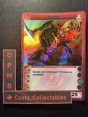 Opto - Max Speed - 70/40/50/50/25 - Ripple Foil - Chaotic Card - Promo Card - Nm • $60