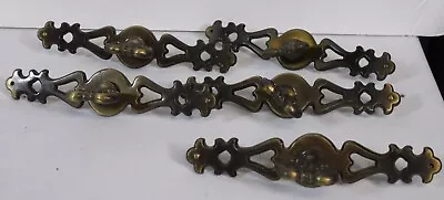 5 Vtg Amerock Drawer Pulls RD1967 Cabinet Hardware Lot 5.25 Long 1 Screw Handles • $29.99