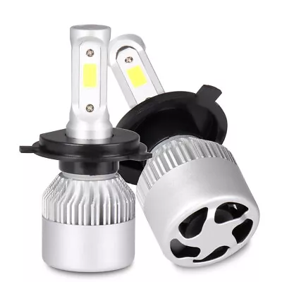 LED Headlight Kit Bulbs H4 High/low Beam 6000K Xenon White 2000W 200000LM • $8.16