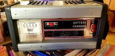 Vintage Duratronic 8 Amp 6 & 12 Volt Battery Charger #B8 U.S.A. Made Ships FREE! • $47.50