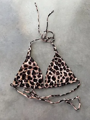 Women’s Tigerlily Bikini Top Leopard Size 14 • $20