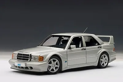 MERCEDES-BENZ 190E 2.5-16V EVOLUTION2 (ASTRAL SILVER) 1:18 *Last One! • $1499