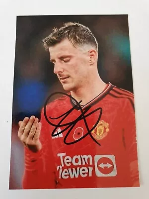 Mason Mount Manchester United Fc Hand Signed Photo 6  X 4 . • $1.23