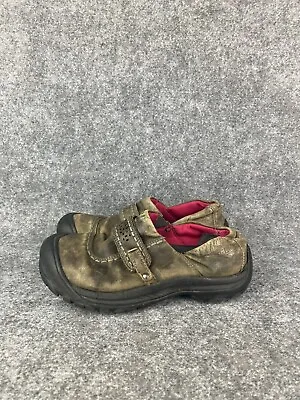 Keen Kaci Shoe Women's 7.5-8M Brown Leather Loafer Slip On Strap • $10.40