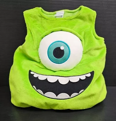 Disney Pixar Monsters Inc Mike Wazowski Plush Costume Infant Baby 3/6 Months • $34.95