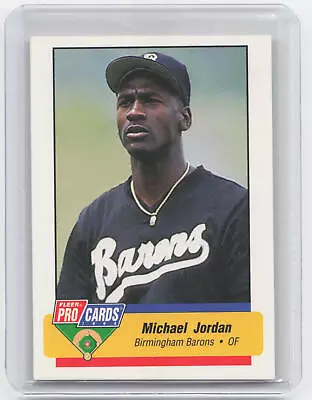 1994 Fleer ProCards #633a Michael Jordan Barons Fully Visible On Jersey • $17.95