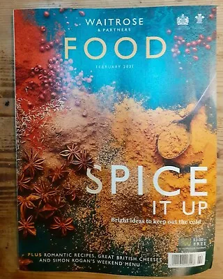 £1.50 • Buy Waitrose FOOD Magazine February 2021  'Spice'