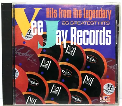 Hits From The Legendary Vee Jay Records 26 Greatest Hits CD VG+ • $5.99