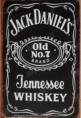 Add Rustic Charm To Your Space With Jack Daniels Whiskey Metal Sign AU Seller • $12.99
