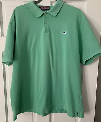 Vineyard Vines Men’s XL Pique Polo In Green* • $6