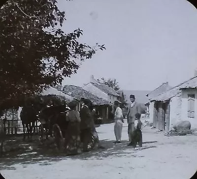 Village Near Mostar Herzogovina Austria Hungary Magic Lantern Glass Slide • $9.01