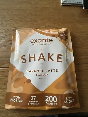 £23.99 • Buy 20 Exante Meal Replacement Low Sugar Caramel Latte Shakes