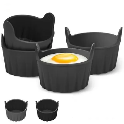 Air Fryer Egg Moulds Silicone Air Fryer Egg Pan Cooker Silicone Egg Mold • £4.71