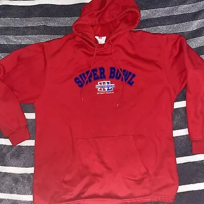 Vintage NFL Team Apparel Superbowl XL Detroit Hoodie 02.05.06 • $30