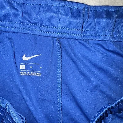 NIKE Track Pants Mens Medium M Blue Tapered Activewear Gym Running Sports • $16.97