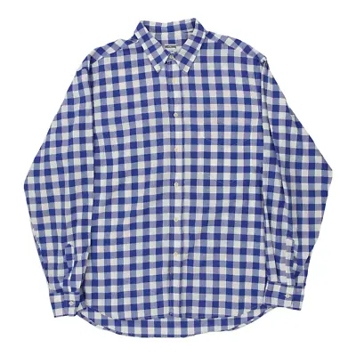 Moschino Jeans Checked Shirt - 2XL Blue Cotton Blend • $65.59