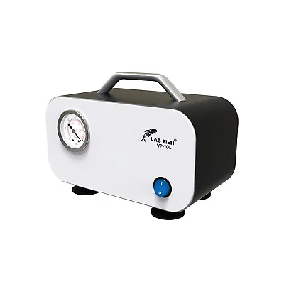 Lab Vacuum Pump 10L/min With Rubber TubeOilfree Diaphragm0.075Mpa • £179