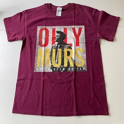 Olly Murs Never Been Better 2015 Tour T Shirt Mens Size M Casual Style Fashion • £20.44