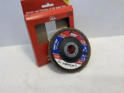 Weiler Vortec Pro Flap Disc 4 1/2 60z Part 30831 Lot Of  14 New Surplus • $139