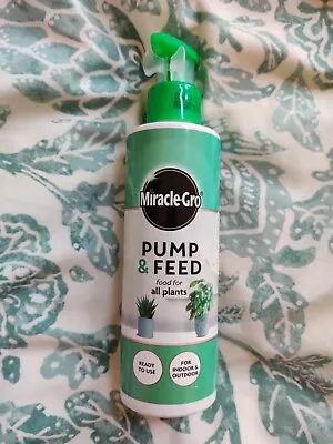 Miracle Gro Grow Pump & Feed Ready To Use Plant Food Indoor Outdoor 200ml • £6.99