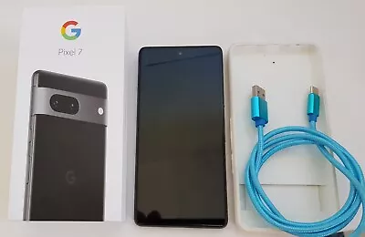 Google Pixel 7 GVU6C - 128GB - Obsidian (Unlocked) • $250